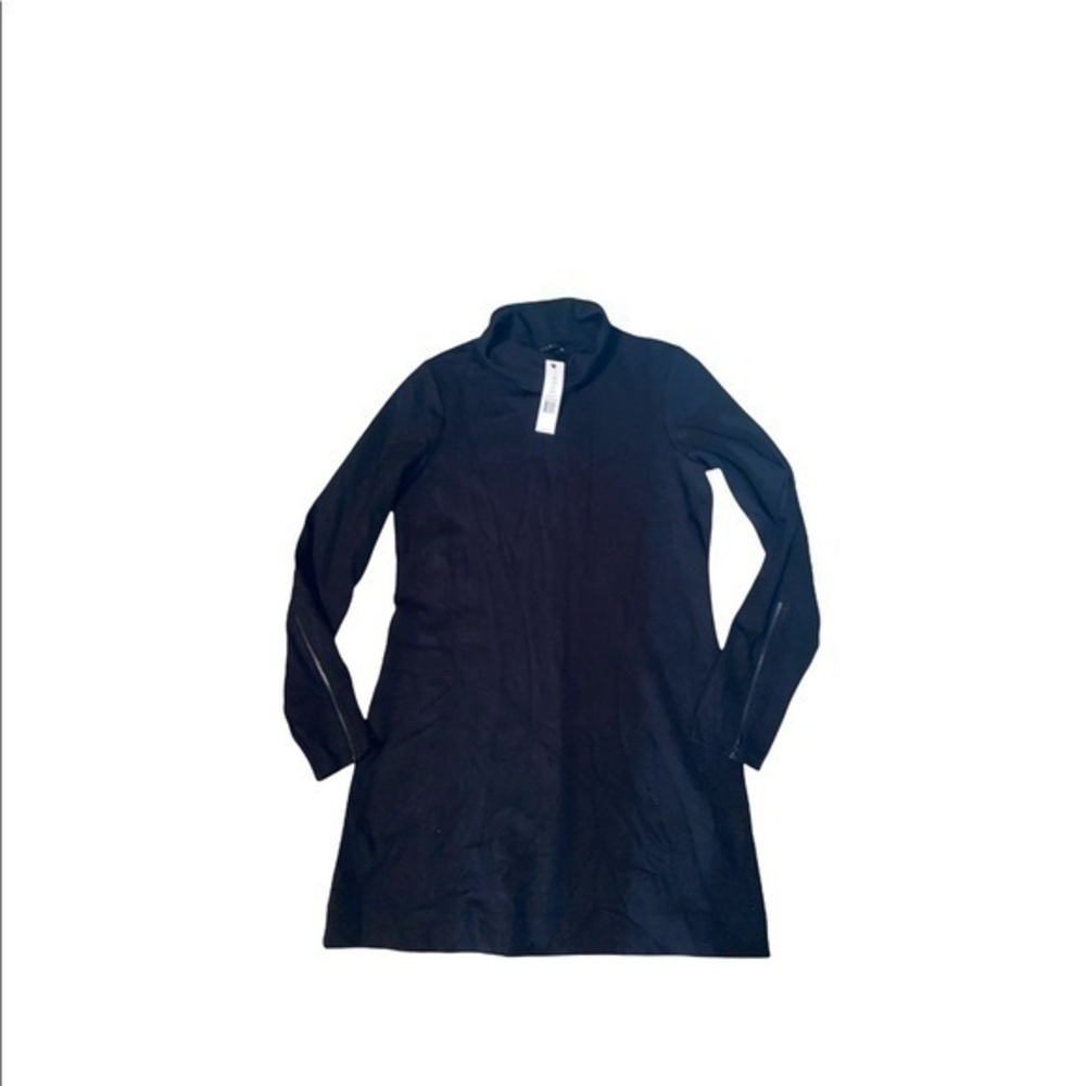Theory black T-shirt dress Minnie NWT $215 L